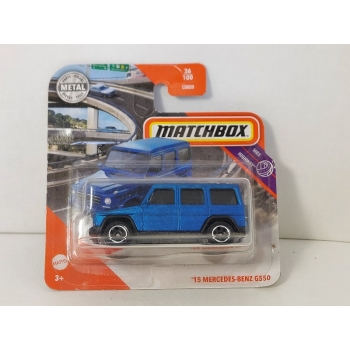 Matchbox 1:64 Mercedes-Benz G550 2015 blue MB2020